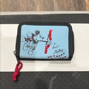 Disney Mickey Mouse Blue and Black Kids Wallet